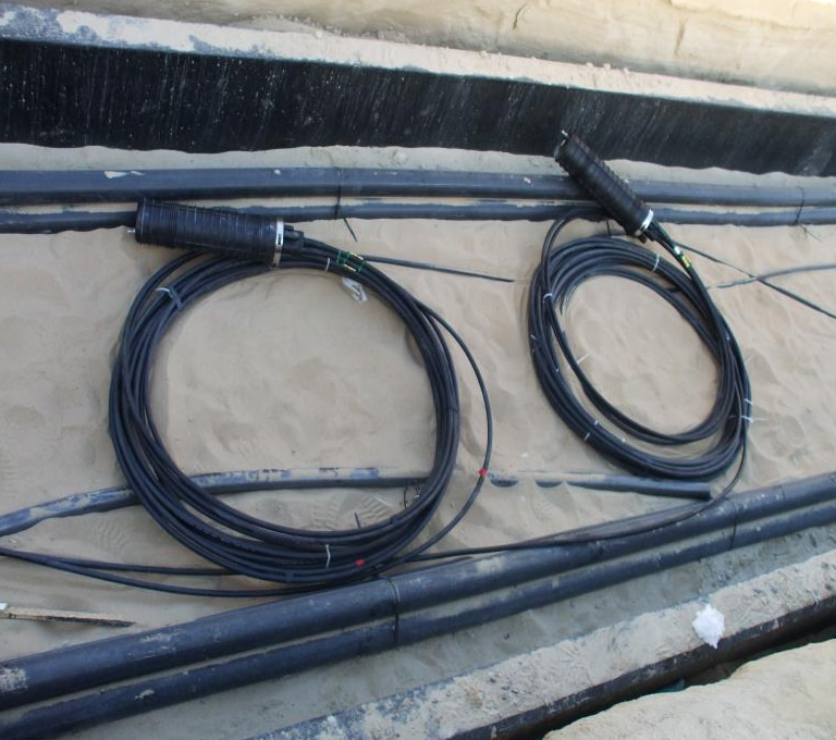 Fiber Optic Cable Project Directly from DEWA