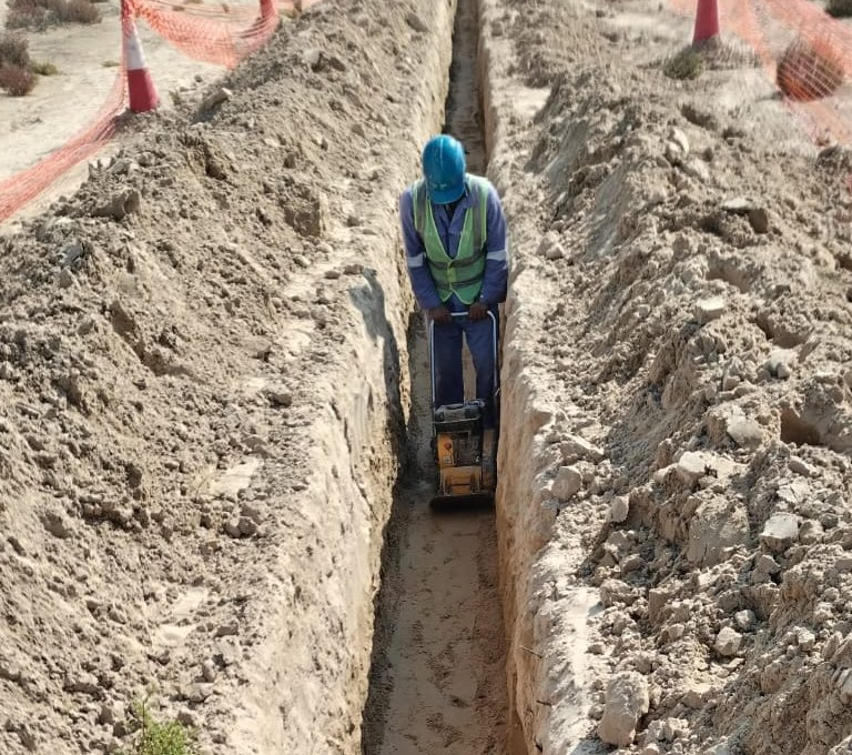 Fiber Optic Cable Project Directly from DEWA