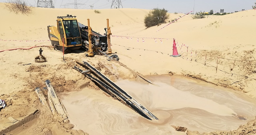 Centaur HDD trenchless pipeline installation