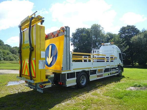 Crash Cushion Vehicle