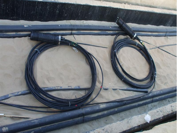 Fiber Optic Cable Project Directly from DEWA